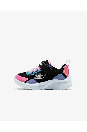Skechers 302348N BKMT Microspec - Bright Retros Kız Çocuk Günlük Spor Ayakkabı