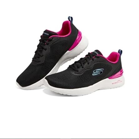 Skechers 149753 BKHP  KADIN SPOR AYAKKABI