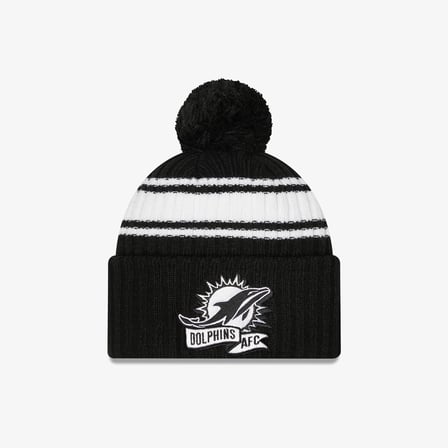 New Era Miami Dolphins NFL Sideline Unisex Siyah Bere