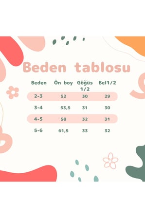 Kız Çocuk Elbise Bayramlık Elbise Çiçek Desenli Fiyonk Detaylı Büzgülü Kollu 3-6 Yaş