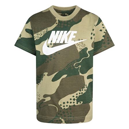 Nike  Club Seasonal Camo Ss Çocuk T-shirt