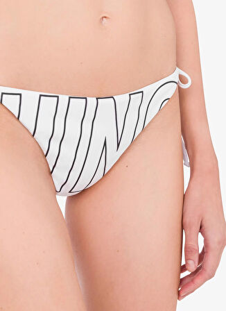 Moschino Bikini Alt, S, Beyaz