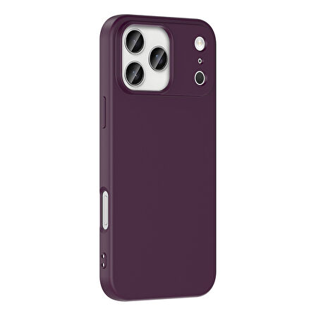 Gpack iPhone 17 Pro uyumlu Kılıf Mara Lansman Soft Silikon İçi Kadife