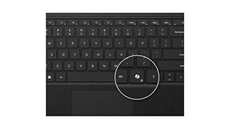Microsoft Surface Pro 8-9-X EP2-00425 İngilizce siyah Klavye 1 Yıl garantili