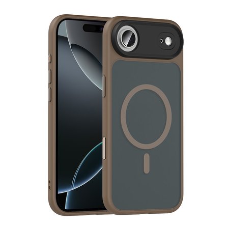 Gpack iPhone 17 Air uyumlu Kılıf Flet Wireless Şarj Özellikli Mat Arka Yüzey