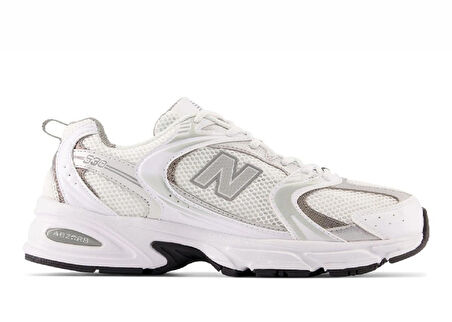 New Balance 530 White Silver Metallic Unisex Sneaker 