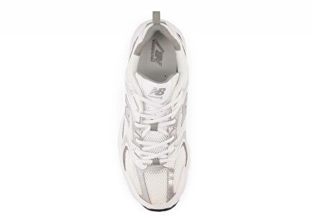 New Balance 530 White Silver Metallic Unisex Sneaker 