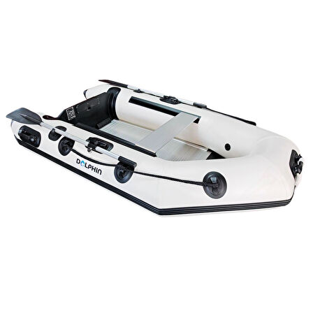 DOLPHIN Şişme Bot 2.40m Zodyak Tip Alüminyum Taban Beyaz