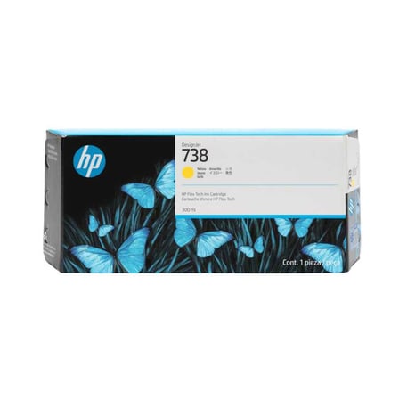 Hp 738-676M8A Sarı Yüksek Kapasiteli Orijinal Kartuş