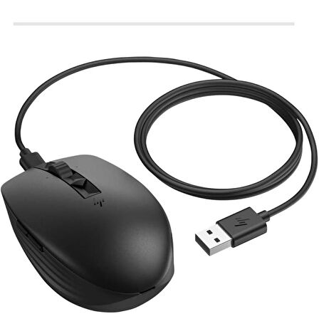 HP PREMIUM 715 KABLOSUZ MOUSE SİYAH - ÇOKLU CİHAZ DESTEĞİ 6E6F0AA