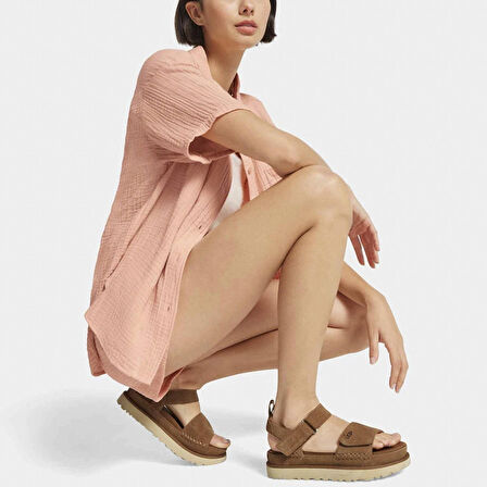 Kadın Sandalet 1136783 UGG W GOLDENSTAR CHESTNUT (TABA)
