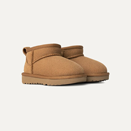 Kız Çocuk - Genç Bot 1130750T UGG Toddler CLASSIC ULTRA MINI CHESTNUT (TABA) (25-30)