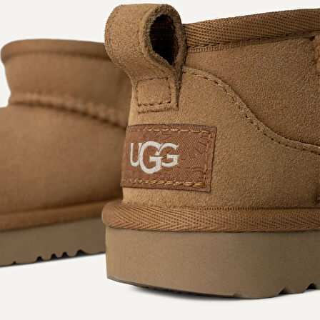Kız Çocuk - Genç Bot 1130750T UGG Toddler CLASSIC ULTRA MINI CHESTNUT (TABA) (25-30)