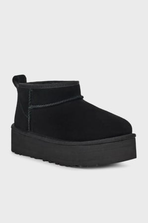 Ugg Hakiki Deri Süet Bot Kadın BOT 1157791K SİYAH
