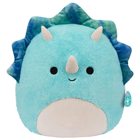 Squishmallows Fuzz-A-Mallows Triceratops Malik 30cm