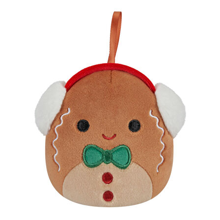 Squishmallows Yılbaşı Süsü - Zencefilli Çörek Cash 10cm