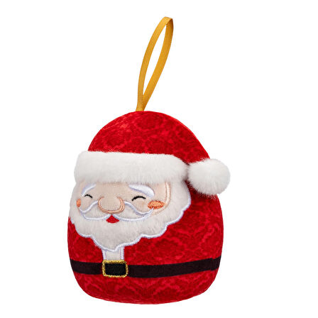 Squishmallows Yılbaşı Süsü - Noel Baba Nick 10cm