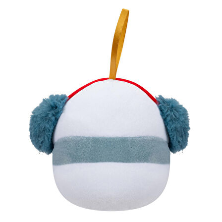 Squishmallows Yılbaşı Süsü - Kardan Adam Manny 10cm