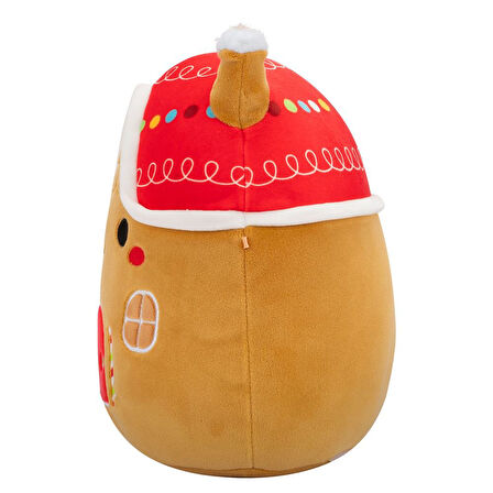 Squishmallows Yılbaşı Serisi - Zencefilli Kurabiye Ev Casa 20 cm