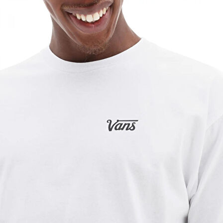 Vans Erkek T-Shirt Mini Script Tee-B Vn0A7Y3Swht1