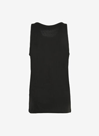 Vans Yuvarlak Yaka Düz Siyah Erkek T-Shirt VN00055VBLK1 CLASSIC VANS TANK-B