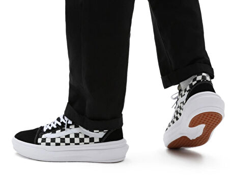 Vans Ua Old Skool Overt Cc Kadın Günlük Ayakkabı VN0A7Q5E95Y1 Siyah