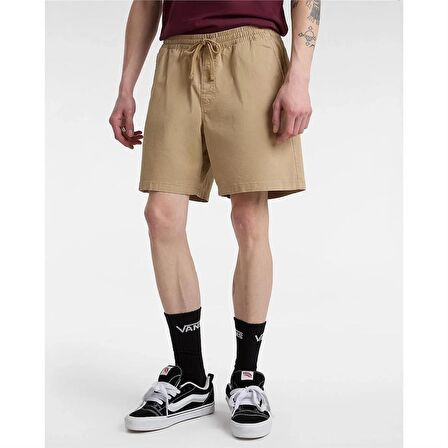 Vans Mn Range Relaxed Elastıc Short Khaki Erkek Şort