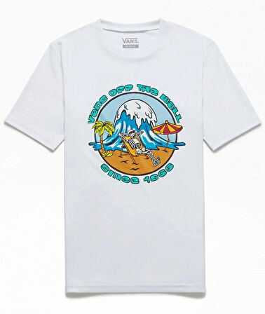 VANS SKELECHILL SUN SHIRT SS Kadın Tshirt VN00086SWHT1