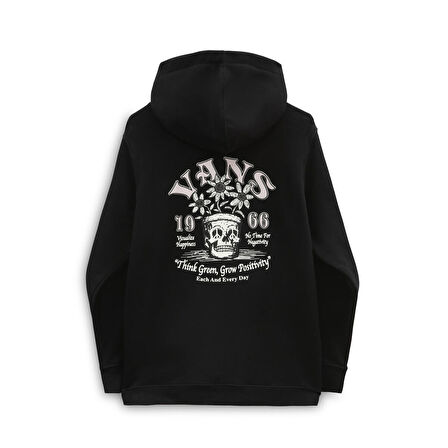 PEACE HEAD HOODIE-B Erkek Çocuk Siyah Sweatshirt - VN000ATV
