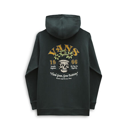 PEACE HEAD HOODIE-B Erkek Çocuk Yeşil Sweatshirt - VN000ATV