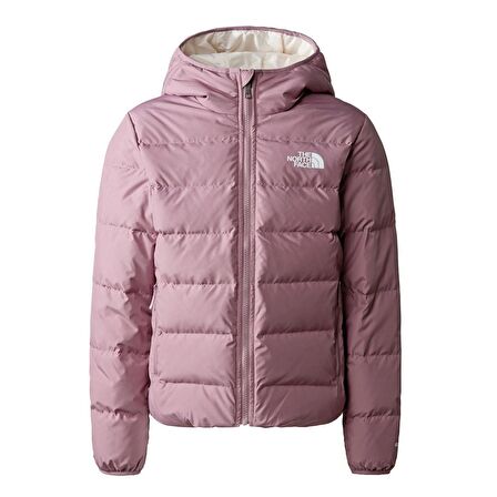 The North Face İki Taraflı Kaz Tüyü Kapşonlu Kız Çocuk Ceketi NF0A84N6I0V1