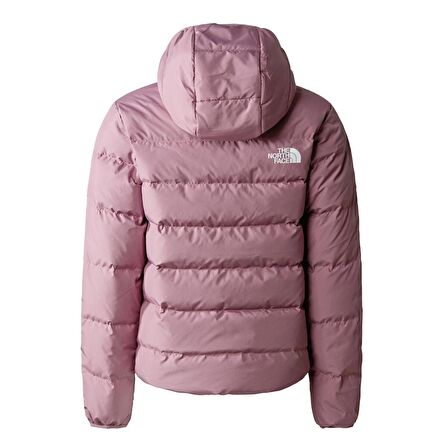 The North Face İki Taraflı Kaz Tüyü Kapşonlu Kız Çocuk Ceketi NF0A84N6I0V1