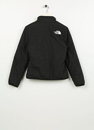 The North Face Siyah Kız Çocuk Fermuarlı Uzun Kollu Mont NF0A82YCJK31 G REVERSIBLE MOSSBUD J
