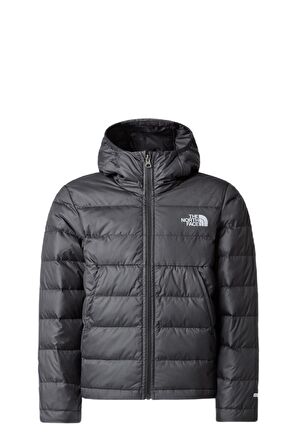 B NEVER STOP DOWN JACKET Çocuk Siyah Mont