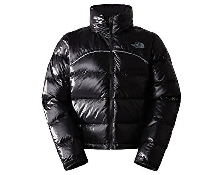 The North Face W 2000 Retro Nuptse Jacket Kadın Outdoor Kısa Mont NF0A831FJK31 Siyah