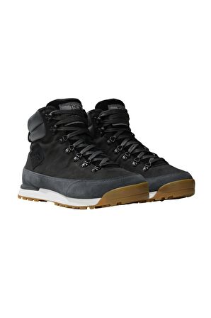 The North Face Erkek Back-To-Berkeley Iv Leather Wp Bot Siyah Gri