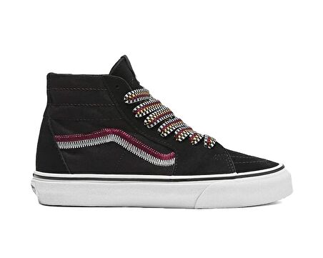 Vans Sk8-Hi Tapared Kadın Günlük Ayakkabı VN0009QPBMA1 Siyah