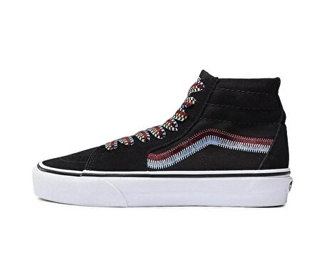 Vans Sk8-Hi Tapared Kadın Günlük Ayakkabı VN0009QPBMA1 Siyah