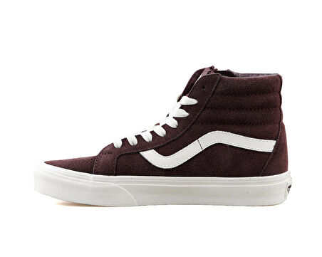 Vans Sk8 Hi Reissue Side Zip Kadın Günlük Ayakkabı VN0007NZDRB1 Kırmızı