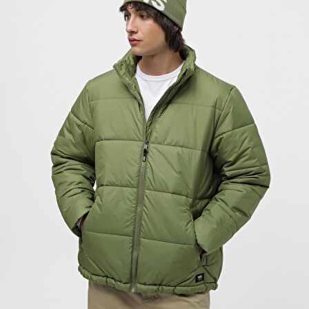 Vans No Hood Norris Mte 1 Puffer Yeşil Erkek Mont