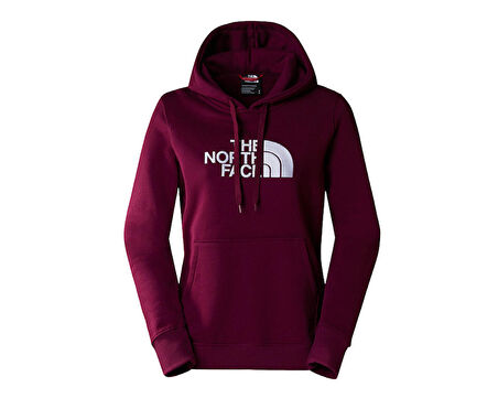 W Drew Peak Pullover Hoodie Kadın Günlük Sweatshirts NF0A55ECI0H1 Pembe