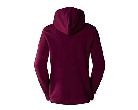 W Drew Peak Pullover Hoodie Kadın Günlük Sweatshirts NF0A55ECI0H1 Pembe