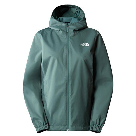 F00A8BAI0F1-R The North Face W Quest Jacket - Eu Kadın Yağmurluk-R&amp;uuml;zgarlık Turkuaz