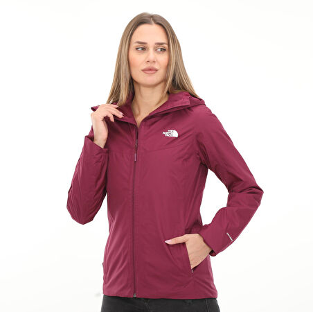 F0A3Y1JI0H1-R The North Face W Quest Insulated Jacket Kadın Mont Bordo