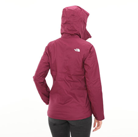 F0A3Y1JI0H1-R The North Face W Quest Insulated Jacket Kadın Mont Bordo
