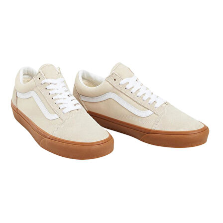 Vans Ua Old Skool Kadın Bej Spor Ayakkabı & Sneaker