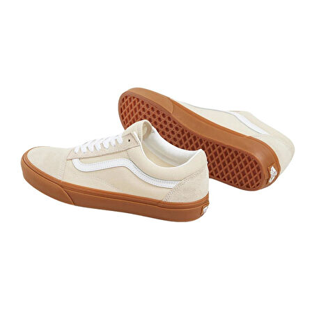 Vans Ua Old Skool Kadın Bej Spor Ayakkabı & Sneaker