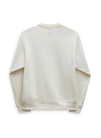 Vans Krem Erkek Yuvarlak Yaka Sweatshirt VN000ABMFS81 BORN IN ANAHEIM LOO