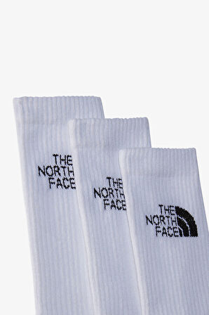 The North Face Multı Sport Cush Crew 3P Unisex Beyaz Çorap NF0A882HFN41