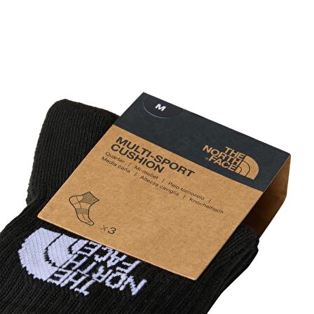 Multi Sport Cush Quarter Sock 3P Unisex Çorap